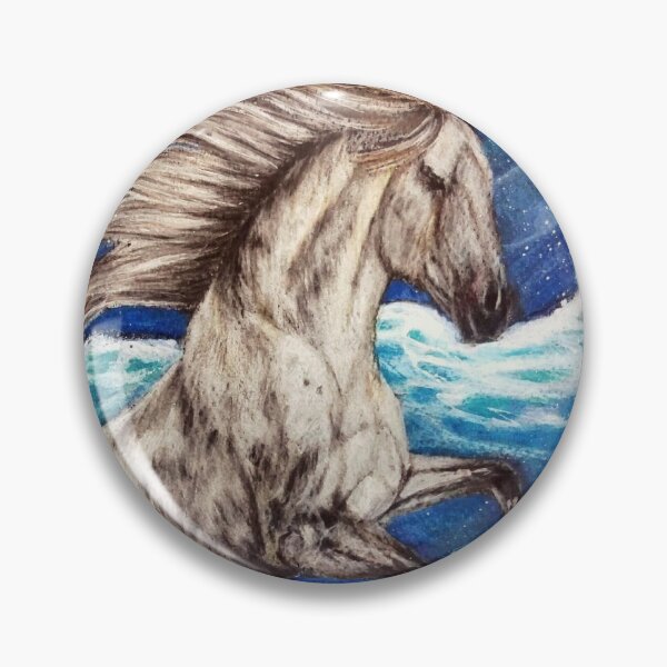 Item preview, Iberian horse rearing in the sea designed and sold by horseaddicted.