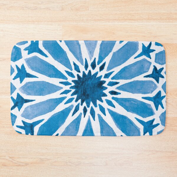 Item preview, Blue moroccan tiles designed and sold by Carolin Bentbib.