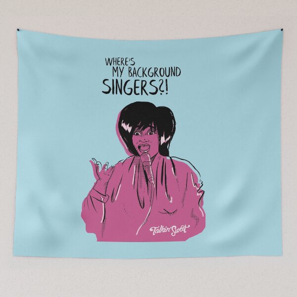 Item preview, Ms Patti "Where's My Background Singers" designed and sold by TalkinSweet.
