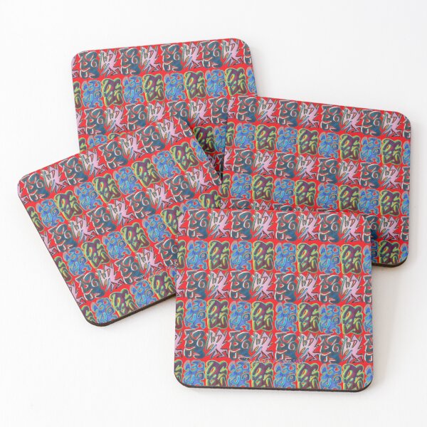 Item preview, 4 Graffitis tapiz designed and sold by Diego Manuel Rodriguez.