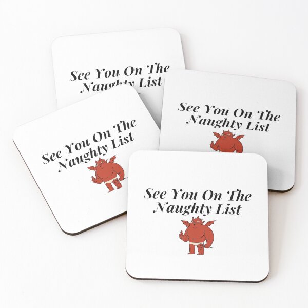 Item preview, See You On The Naughty List designed and sold by leonmarket.