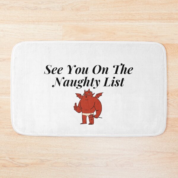 Item preview, See You On The Naughty List designed and sold by leonmarket.