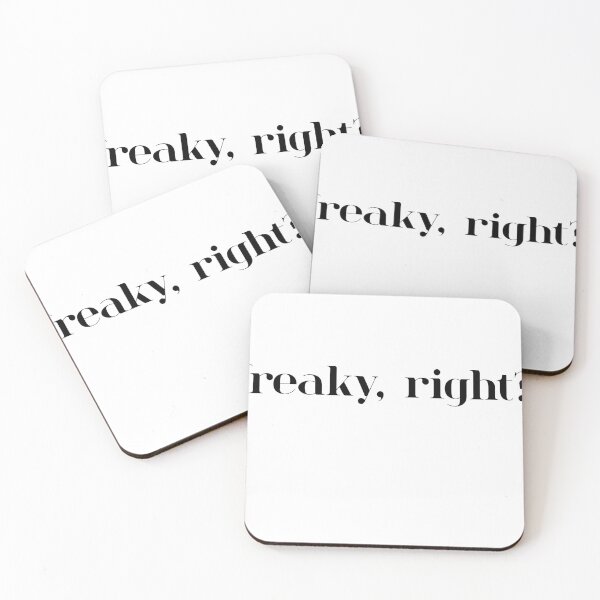 Item preview, "freaky, right?" kai parker quote designed and sold by elizabethmariea.