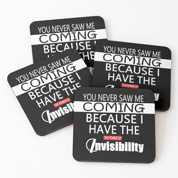 Item preview, THE POWER OF INVISIBILITY designed and sold by onemoormove.