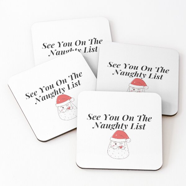 Item preview, See You On The Naughty List designed and sold by leonmarket.