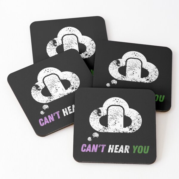 Item preview, Cool Graphic Genderqueer - Can't Hear You I'm Gaming - Can't Hear You Music designed and sold by WonderWear.