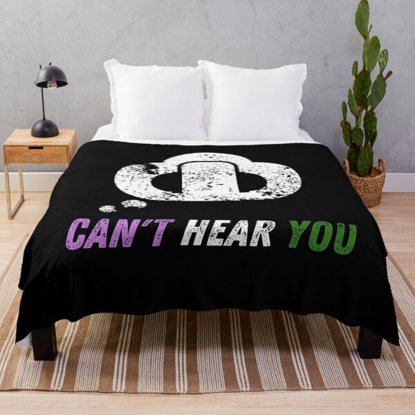 Item preview, Cool Graphic Genderqueer - Can't Hear You I'm Gaming - Can't Hear You Music designed and sold by WonderWear.