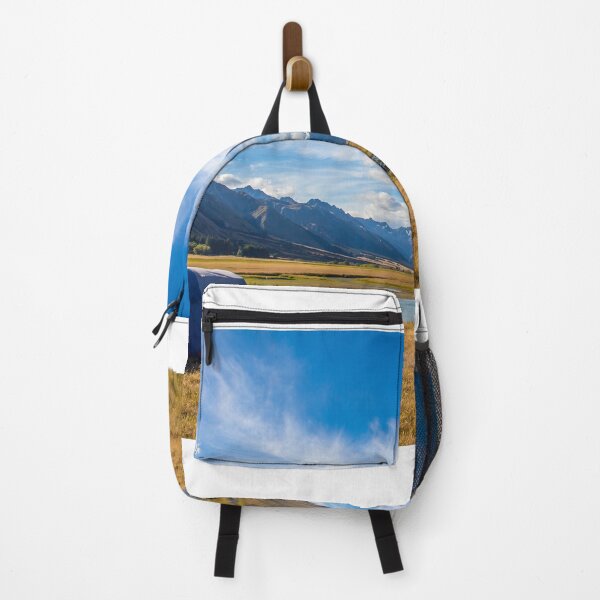 Item preview, A tent pitched beside a river, surrounded by mountains, in New Zealand designed and sold by SnapTPhotograph.