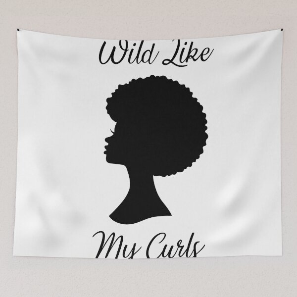 Item preview, Wild Like My Curls designed and sold by Riazzzy.
