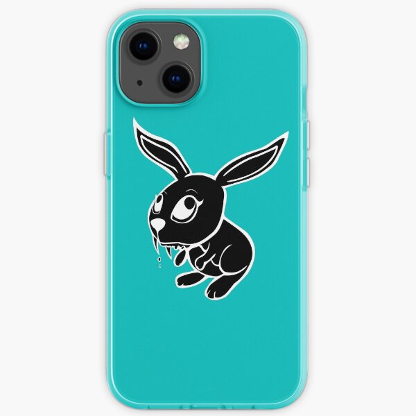 Black Rabbit iPhone Soft Case