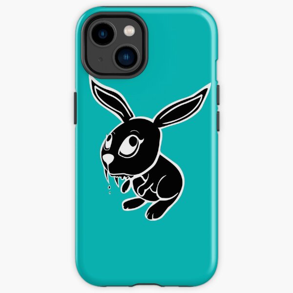 Black Rabbit iPhone Tough Case