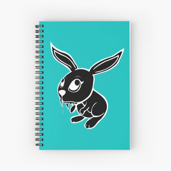 Black Rabbit Spiral Notebook