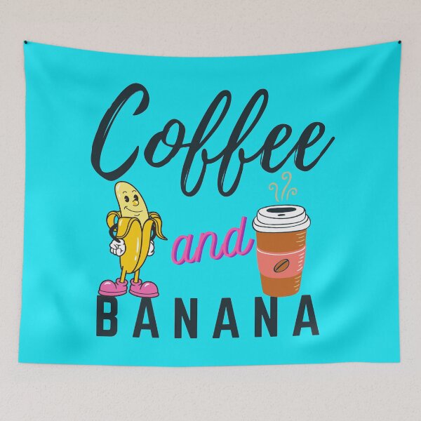 Item preview, Black Coffee And Banana Combination designed and sold by OwlCanvas.