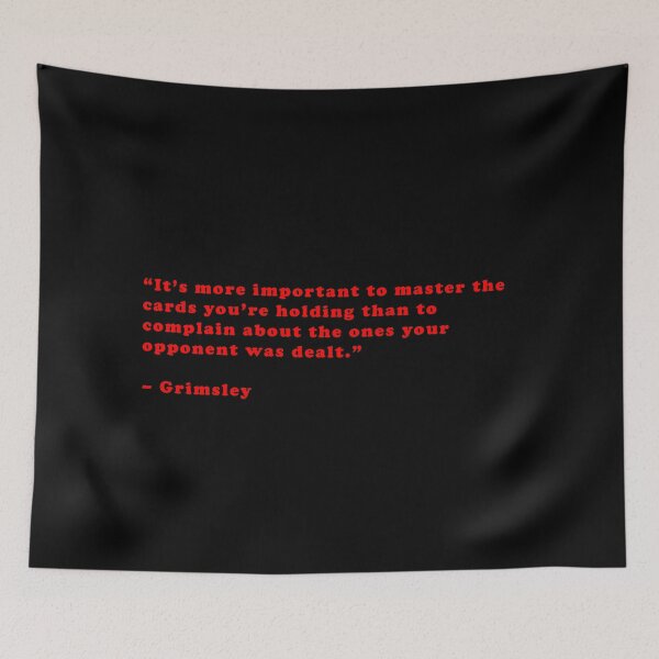Item preview, Grimsley - Quote  designed and sold by Epicanimequotes.