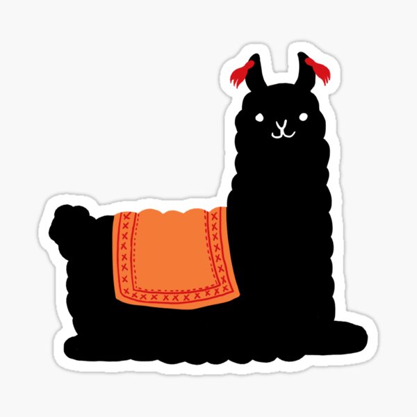 Little Llama Sticker