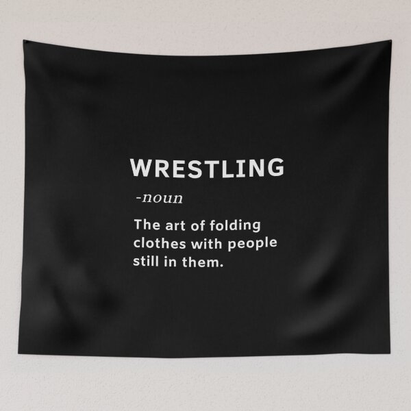 Item preview, Wrestling Definition Funny  designed and sold by megahamdesigns.