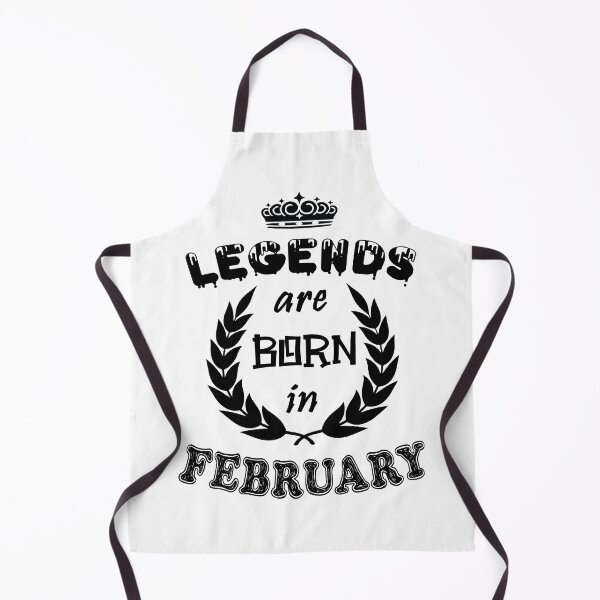 Item preview, Legends Are Born in February designed and sold by ZaydounStark.