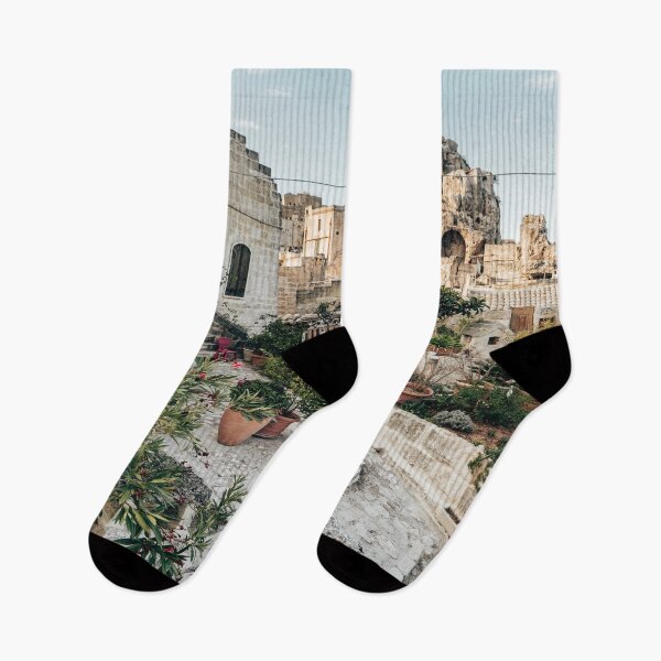 Item preview, sassi di matera village at morning designed and sold by franckreporter.