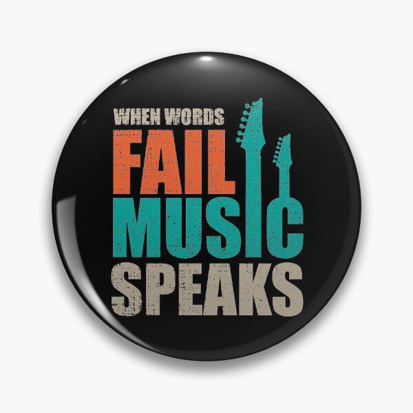 Item preview, When Words Fail Music Speaks designed and sold by mdnrsakib.