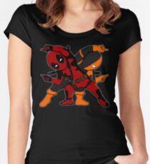MERCFUSION Women's Fitted Scoop T-Shirt