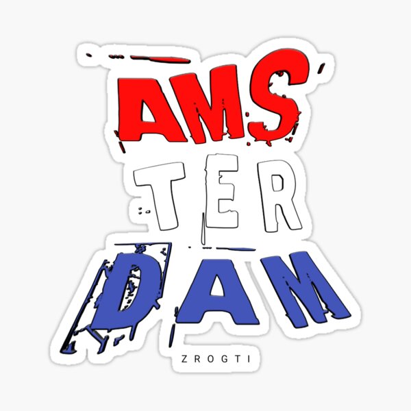 Aperçu de l'œuvre Tendance Amsterdam Skyline créée et vendue par zrogti.