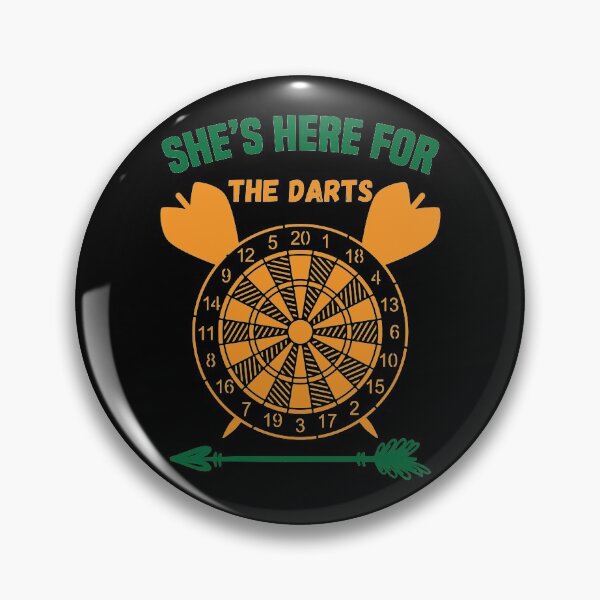 Item preview, Partner Design She's Here For The Darts designed and sold by OmmeDesigns.