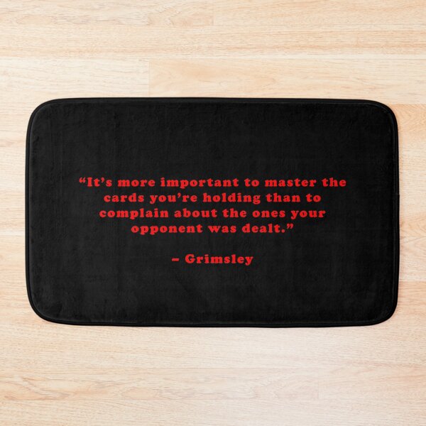 Item preview, Grimsley - Quote  designed and sold by Epicanimequotes.