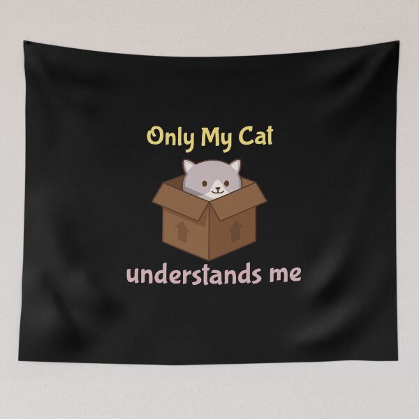 Item preview, Only My Cat Understands Me designed and sold by sketchypages.