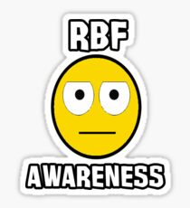 RBF survivor (white text) Sticker