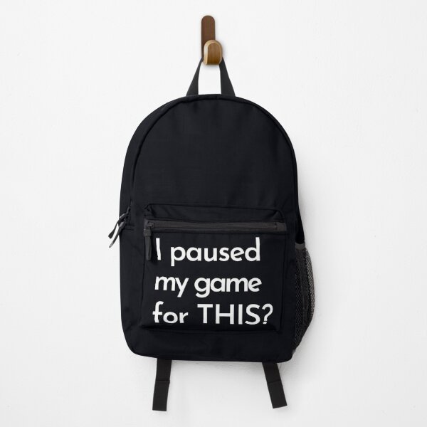 Item preview, "I paused my game for THIS?" I'm a little pissed off for being taken away from a game I was playing, for this nonsense.. designed and sold by JoelsCorner.