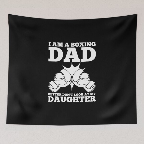Item preview, Proud Boxing Dad Gift Daughter designed and sold by Nessshirts.