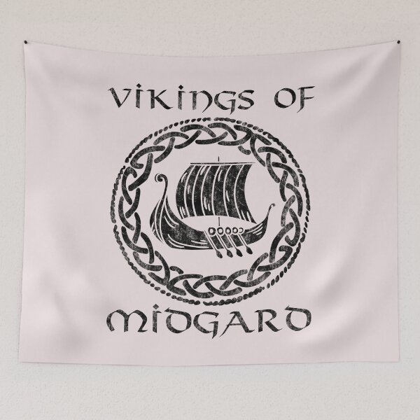 Item preview, Viking Longship Trip Runes designed and sold by Naohiro.