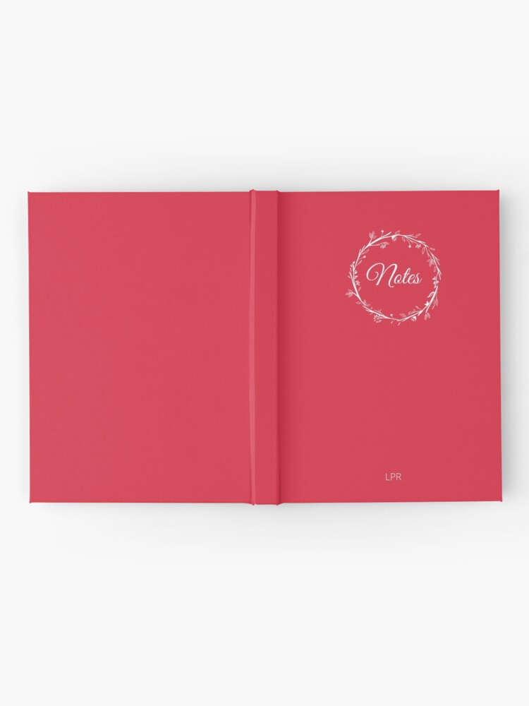 Cuaderno de tapa dura con la obra Cuaderno rojo , diseñada y vendida por Lapetiteredac