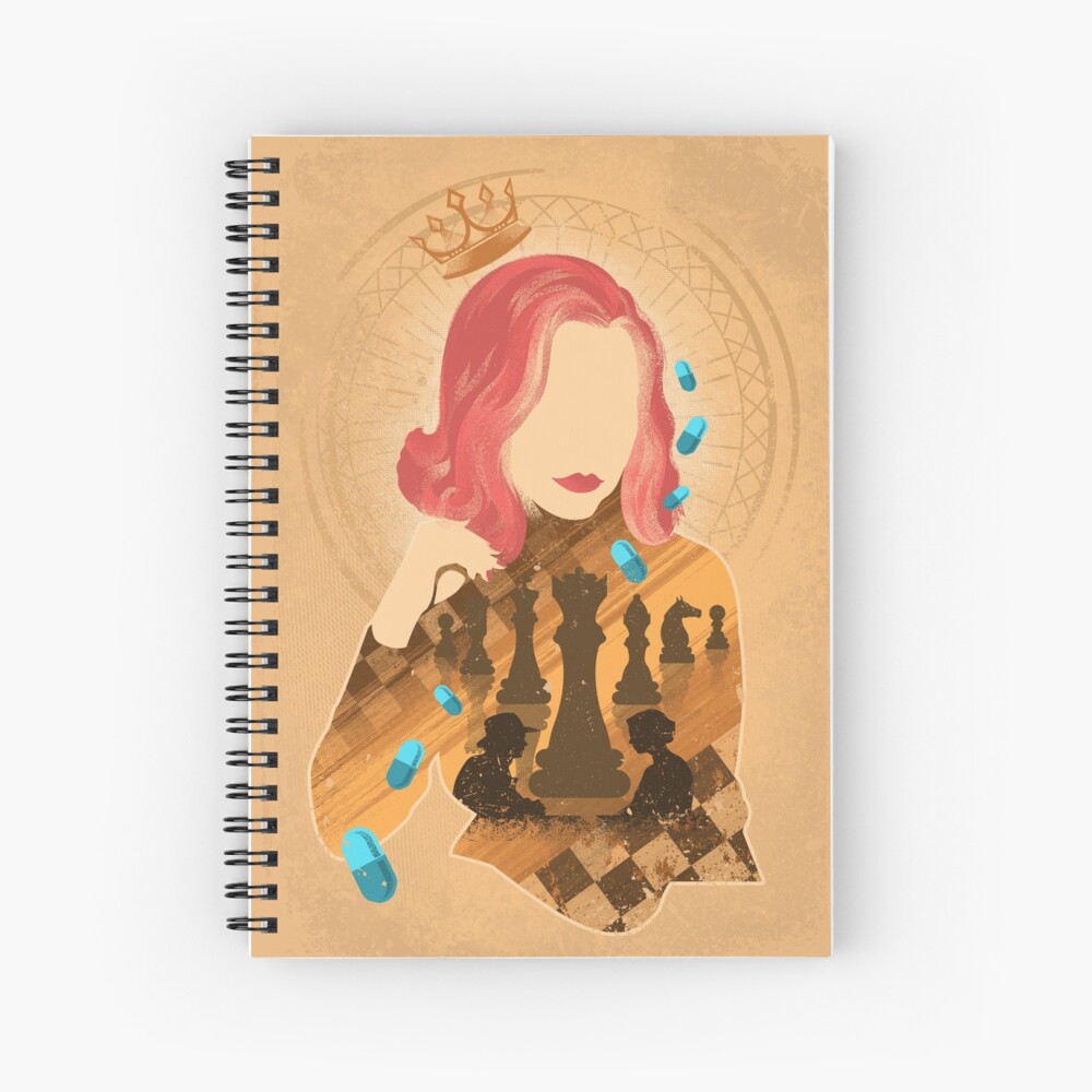 Harmon Spiral Notebook for Sale by Hypertwenty Designs