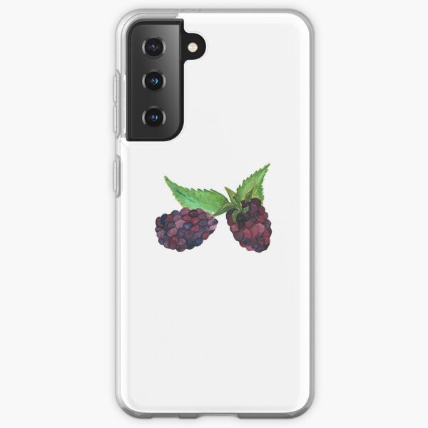 Blackberries for supper Samsung Galaxy Soft Case