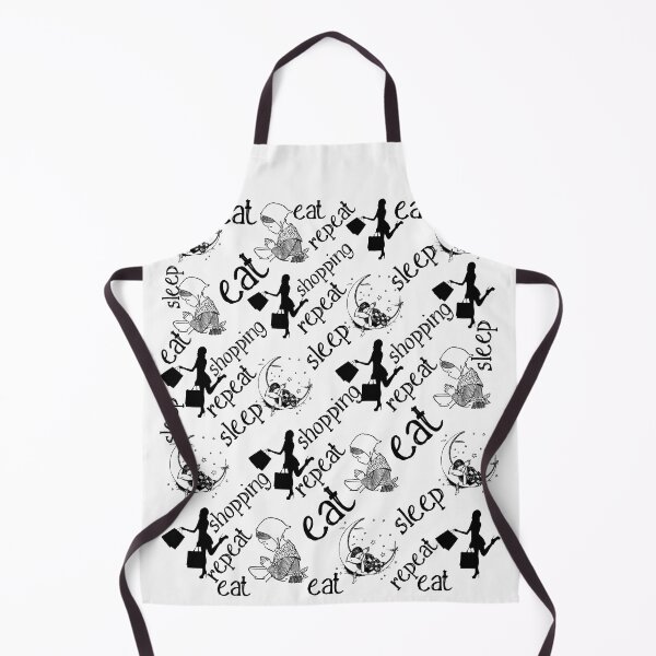 Item preview,  Eat Sleep Shopping Repeat, Funny design  designed and sold by happy gift art.
