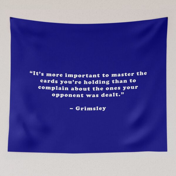 Item preview, Grimsley - Quote  designed and sold by Epicanimequotes.