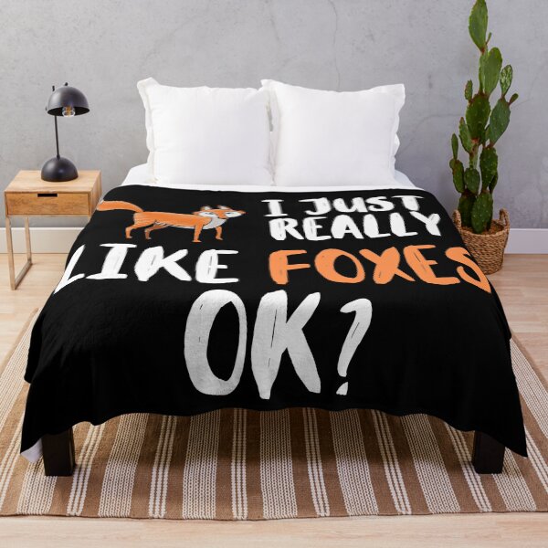 Item preview, I just really like foxes OK funny fox designed and sold by OneTimeEngineer.