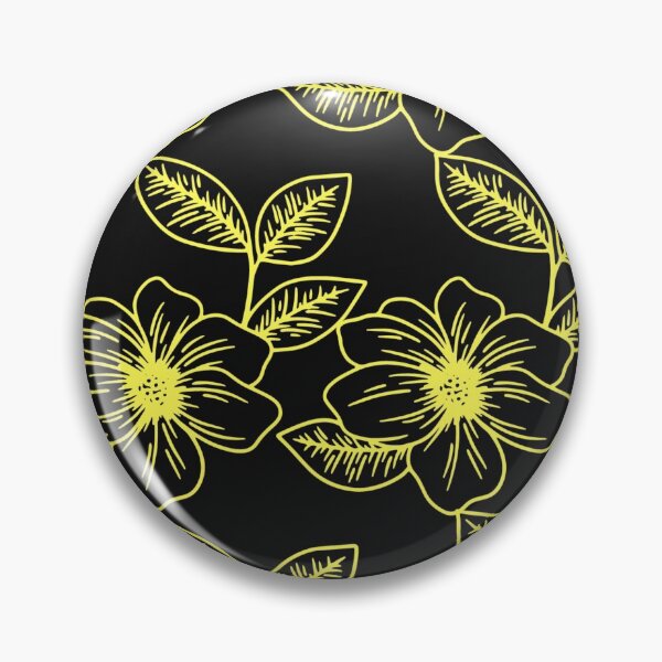 Item preview, Yellow Flower Pattern designed and sold by ArtBooth.