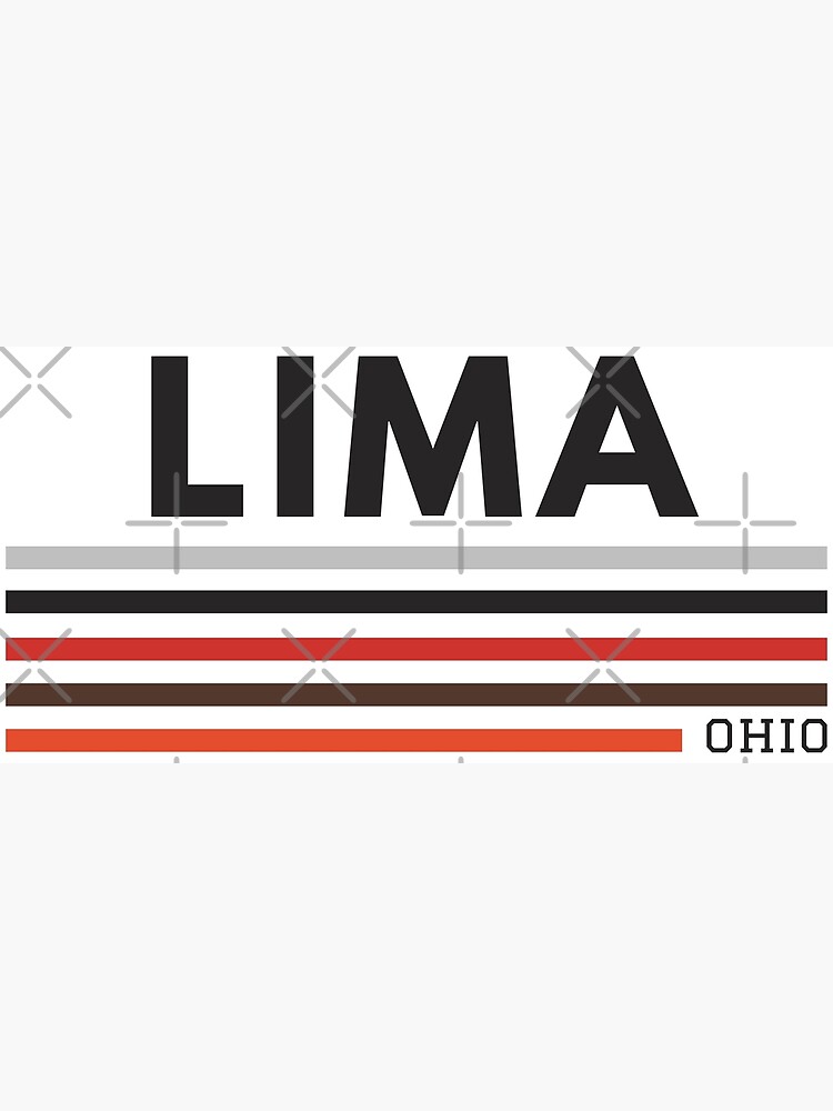 "Lima Ohio" Poster by Taumaturgo Redbubble