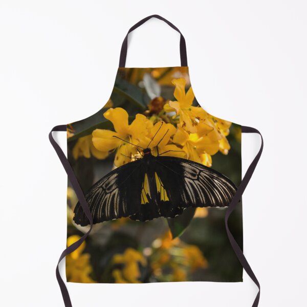 Item preview, The Enchantment of Butterflies - Yellow Black and Silver Beauty designed and sold by Georgia Mizuleva.