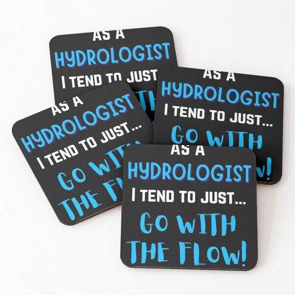 Item preview, As A Hydrologist I Tend To Just Go With The Flow designed and sold by TeePartyHost.