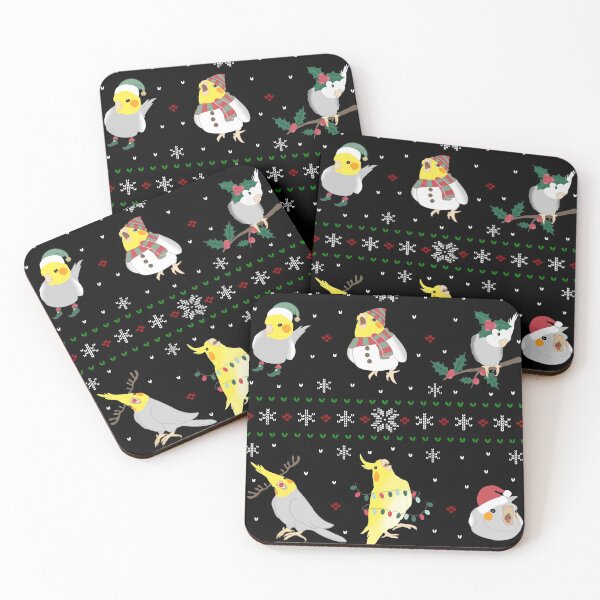 Item preview, cockatiel ugly christmas designed and sold by FandomizedRose.