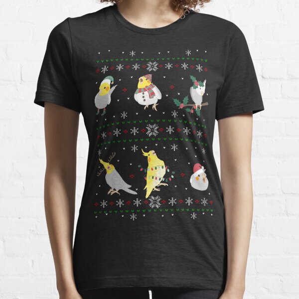 cockatiel ugly christmas Essential T-Shirt