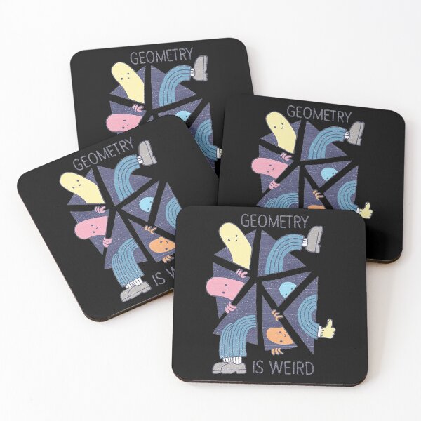 Item preview, GEOMETRY IS WEIRD! designed and sold by Marilou Dann.