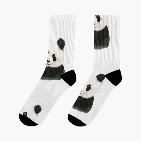 Item preview, hand painted naughty little panda designed and sold by ColorandColor.