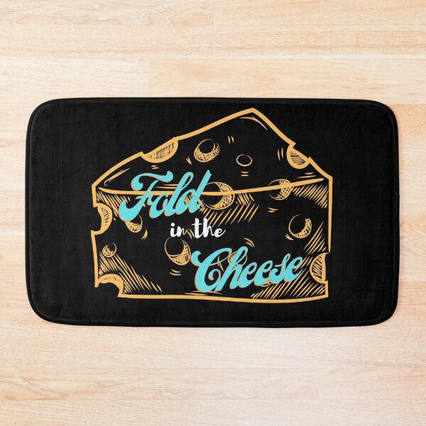 Aperçu de l'œuvre Pliez le logo du fromage de la série Schitts Creek créée et vendue par Coverex.