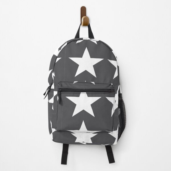 Item preview, Large WHITE and CHARCOAL GREY STARS designed and sold by RachelMacht.