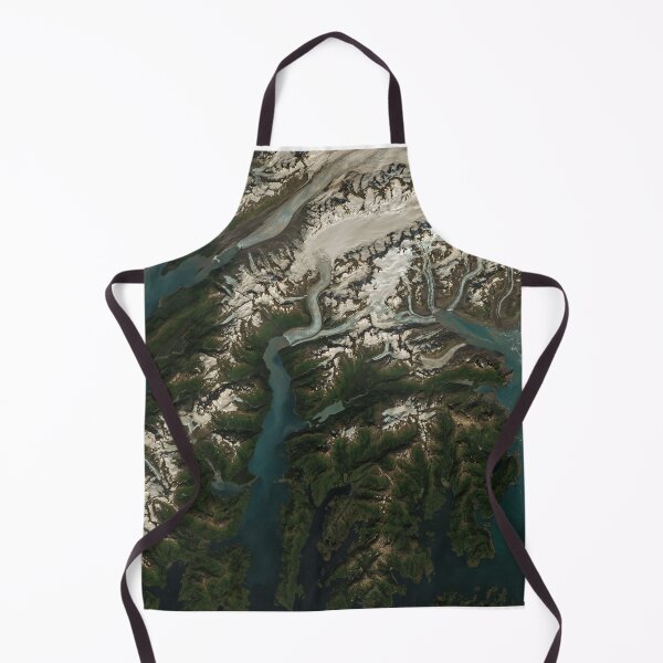 Item preview, Alaska glaciers from space designed and sold by Intrepix.