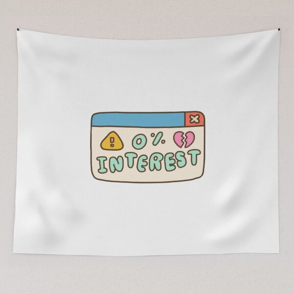 Item preview, 0% Interest Cute Design designed and sold by pinkieseal.